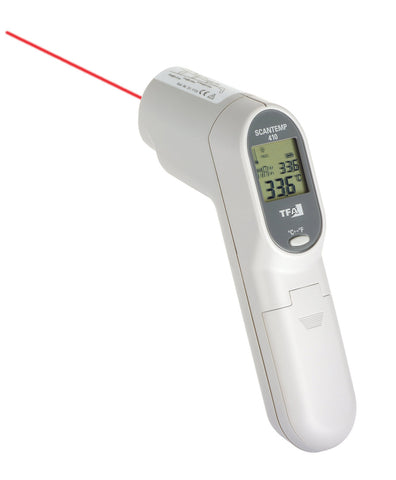 INFRA-RED THERMOMETER -10 TO +199.9ºC WITH BATTS