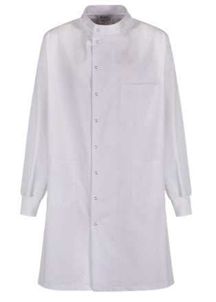 LAB COAT HOWIE STYLE WHITE POLY/COTTON 102-108CM CHEST LARGE