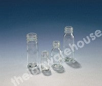 BOTTLES CLEAR GLASS UNIVERSAL 28ML (1OZ) WITHOUT CAP PK.169