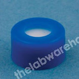 SCREW CLOSURES BLUE PE WITH PTFE/SIL RUBBER SEAL PK1000