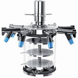 SHELF CHAMBER HEATED W/STOPPERING DEVICE 8 X FLASK VALVES