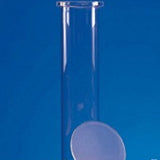 GAS JAR HEAVY GLASS WITHOUT COVER 300MM HIGHX80MM I.D.