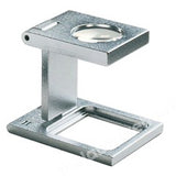FOLDING MAGNIFIER LINEN TESTER X8 MAGN. SCALE 20MM SQUARE