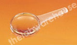 READING MAGNIFIER ACRYLIC LENS FRAME AND HANDLE 80MM DIA X2