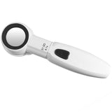 HAND-HELD LED ILLUMINATED MAGNIFIER X8.7 WITHOUT BATTERIES