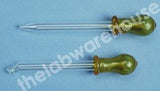 MEDICINE DROPPERS GLASS, TEAT, BENT BALL END, 1X0.2ML PK 10