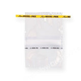 WHIRL-PAK BAGS PE 710ML 150 X 230MM WITH PANEL PK.500