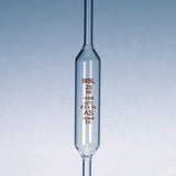 PIPETTE ONE-MARK MBL SODA-LIME GLASS CLASS AS W/C 100ML