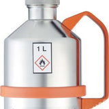 SAFETY CAN STAINLESS STEEL SELF-CLOSING CAP 1L