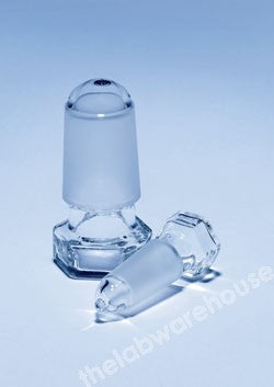 STOPPER MBL INTERCHANGEABLE HOLLOW-BLOWN BORO. GLASS 24/29