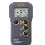 THERMOMETER/ MEMORY HANNA HI93531 -200- +1370ºC AND BATTERY