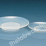 WATCH GLASS PP TRANSLUCENT WITH RING BASE 125MM DIA