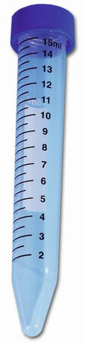 CENTRIFUGE TUBES PP STERILE 15ML 120 X 17MM GRAD. PK.500