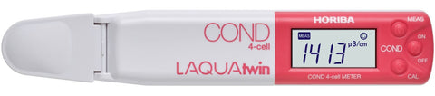 POCKET CONDUCTIVITY METER HORIBA LAQUA-TWIN 4EC-33 WITH BATTS