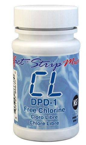 MULTI TEST STRIP/REAGENTS DPD+ KI FOR WS585-55 PK.100