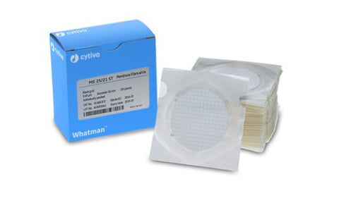 MEMBRANE CIRCLES W/MAN WME GRID WHT 47MM DIA 0.45µM BOX 100