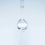 PIPELINE FILTER TUBE PYREX GLASS DISC 95MM SET IN LINE POR.
