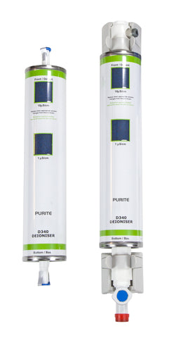 DEIONISER PURITE LABWATER 1 WITH CARTRIDGES AND SPOUT