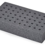 ACCESSORY FOAM TUBE CARRIER 50 X 10MM DIA. TUBES FOR MS615-