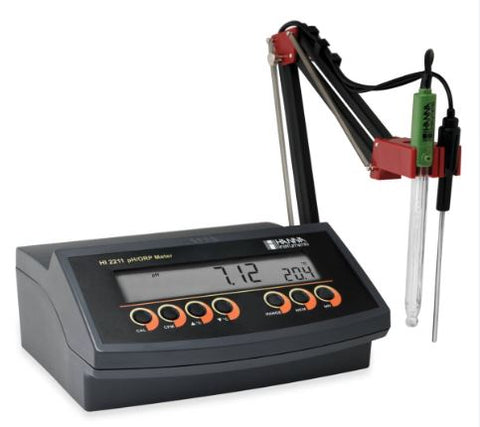 BENCH pH METER HANNA HI2211 220-240V 50/60HZ A.C.