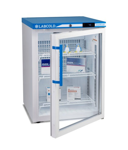 PHARMACY REFRIGERATOR 150L 3 SHLVS GLASS DOOR 230V 50HZ