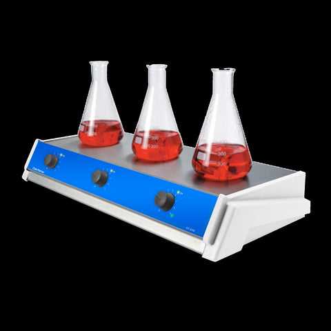 MAGNETIC STIRRER 3-PLACE ST-200-MP 230V 50HZ