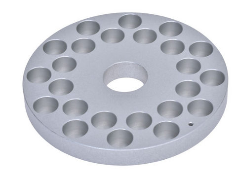 Single Uniblock for 24 x 21mm dia. vials on SS720/SS725-series
