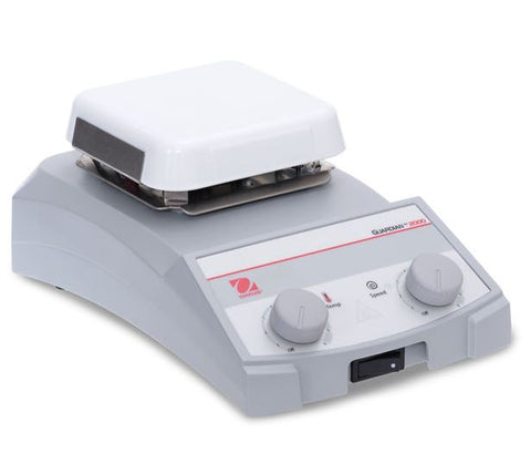 STIRRER/HOTPLATE OHAUS e-G21HS04C 102 X 102MM W X D 230V AC