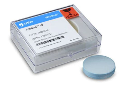 MEMBRANE FILTERS WHATMAN ANODISC 47MM DIA 0.2µM BOX 50