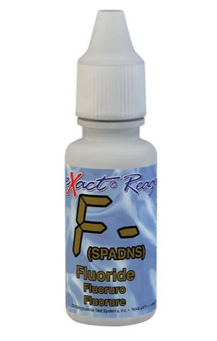 TEST STRIP/REAGENTS FLUORIDE FOR WS585-55 PK.25