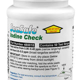 TEST STRIPS IODINE 0 - 5MG/L PK.50