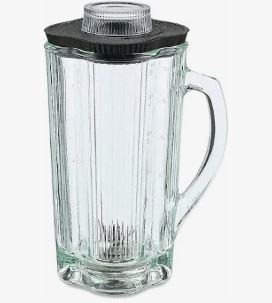 CONTAINER 1L GLASS WITH BLENDING ASSEMBLY