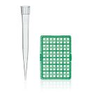 PIPETTE TIPS NATURAL 5-300µL TIPBOX SET 5 RACKS X 96 TIPS