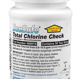 TEST STRIPS TOTAL CHLORINE 0 - 10MG/L PK.50