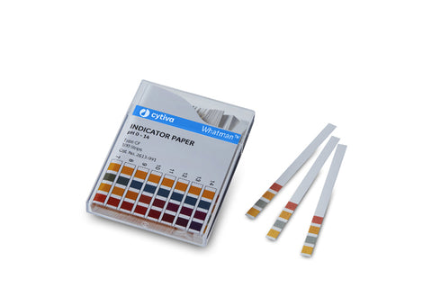 TEST PAPER STRIPS PH0-14 6X80MM BONDED PK 100