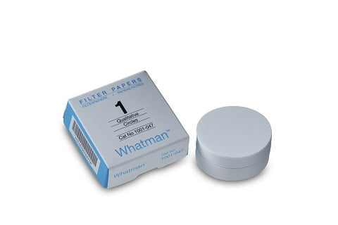 FILTER PAPER CIRCLES WHATMAN GRADE NO.1 7 CM DIA BOX 100