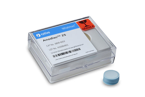 MEMBRANE FILTERS WHATMAN ANODISC 13MM DIA 0.02µM BOX 100