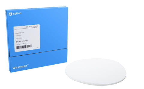 FILTER PAPER CIRCLES WHATMAN GRADE NO.44 18.5CM DIA BOX 100