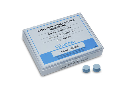 MEMBRANE CIRCLES WHATMAN CYCLOPORE 47MM DIA 12µM BOX 100