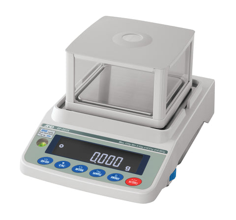 PRECISION BALANCE A&D GF-403A 420GX0.001G 230V 50/60HZ AC