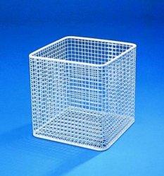 BASKET RECTANGULAR NYLON COATED WIRE 200MM CUBE