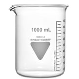 BEAKER RASOTHERM GLASS LOW FORM GRADUATED WITH SPOUT 5ML