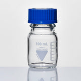 REAGENT BOTTLE RASOTHERM W/MOUTH 45MM CAP AND CLEAR RING 100ML