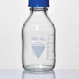 REAGENT BOTTLE RASOTHERM W/MOUTH 45MM CAP AND CLEAR RING 500ML