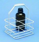 Bottle carrier coated steel wire for 4 x 1L bottles max. 105mm dia.