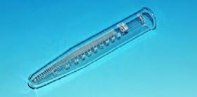 CENTRIFUGE TUBE BOROSILICATE CONICAL W/O CAP GRAD. 15 X 0.1ML