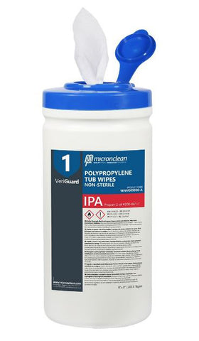 BACTERICIDAL WIPES VERIGUARD 1 200 X 200mm DISPENSER PK.200