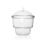 DESICCATOR DURAN GLASS KNOB LID GROUND FLANGE NO DISC 172MM