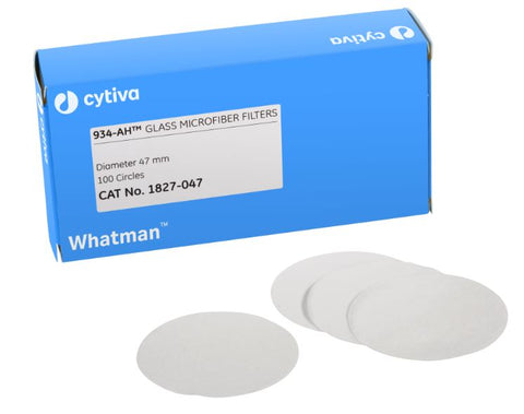 GLASS M/FIBRE FILTERS WHATMAN 934-AH 11.0CM DIA BOX 100