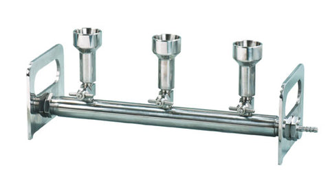 FILTER MANIFOLD S/STEEL FOR FC336 HOLDERS 3-POSITION